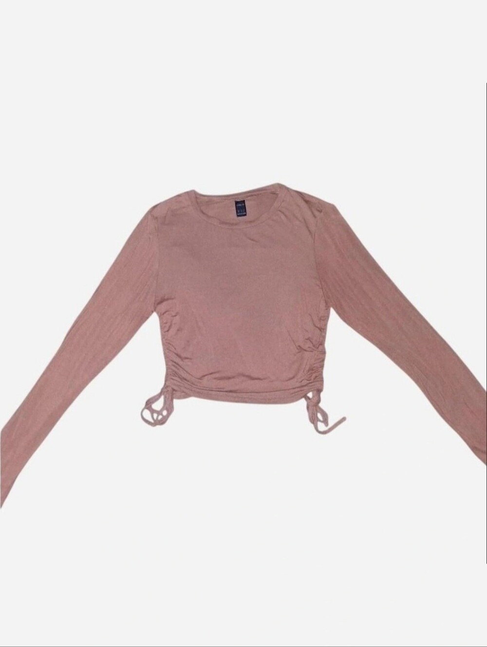 M | shein brown long sleeve top